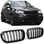 Bmw X5 F15 Sport Nieren / Grill Hoogglans Dubbele Spijl Pianolak Zwart