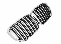 Bmw X5 G05 Sport Nieren / Grill Hoogglans Dubbele Spijl Chrome / Zwarte Spijl
