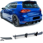 Volkswagen Golf 7 R20 R Diffuser Splitter Achterbumper Spoiler Styling