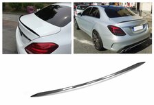Mercedes C Klasse W205 Kofferklep Spoiler Achterklep 43AMG 63AMG AMG Look Styling Carbon Look