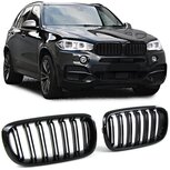 Bmw X5 F15 Sport Nieren / Grill Hoogglans Dubbele Spijl Pianolak Zwart