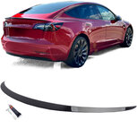 Tesla Model 3 Performance Achterklep Spoiler Hoogglans Zwart