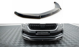 Maxton Design Skoda Kodiaq Sportline Facelift Voorspoiler Spoiler Splitter Versie 1