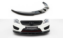 Maxton Design Mercedes CLA AMG Line C117  Voorspoiler Spoiler Splitter Versie 1