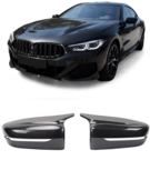 Passend Voor&nbsp;Bmw 8 Serie G14 G15 G16 Carbon Look Wing Spiegel Spiegelkappen