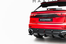 Maxton Design Audi RSQ8 Mk1 Facelift Rear Centre Diffuser Vertical Bar Versie 1