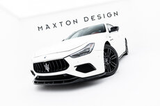 Maxton Design Maserati Ghibli Modena Facelift MK3 Splitter Voorspoiler Spoiler Versie 1