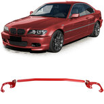 Aluminium veerpootbrug Passend Voor Bmw 3 Serie E46 320i 323i 325i 328i 330i Verstelbaar Rood