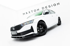 Maxton Design Skoda Octavia Sportline MK4 Facelift Splitter Voorspoiler Spoiler Versie 1