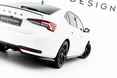 Maxton Design Skoda Octavia Sportline MK4 Facelift Rear Side Splitters Versie 1