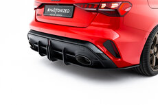 Maxton Design Audi RS3 Sedan 8Y Facelift Rear Diffuser Street Pro Versie 1