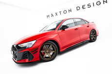 Maxton Design Audi RS3 Sedan 8Y Facelift Side Skirts Diffusers Pro Street