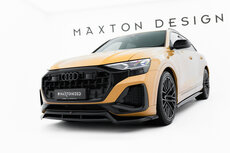 Maxton Design Audi Q8 Facelift Voorspoiler Spoiler Splitter Versie 1