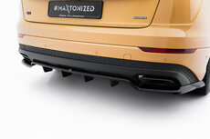 Maxton Design Audi Q8 Facelift Rear Splitter Vertical Bar Versie 1