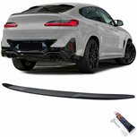 Bmw X4 G02 Zwart Acherklep Spoiler Glans Zwart