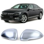 Spiegel Buitenspiegel Spiegelkappen Geschikt Voor Volkswagen Passat B8 3G Mat Chrome Rvs