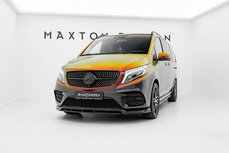Maxton Design Mercedes V Klasse W447 AMG Facelift Voorspoiler Spoiler Splitter Versie 6