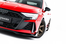 Maxton Design Audi RS3 Sedan 8Y Facelift Splitter Voorspoiler Spoiler Versie 2