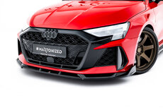 Maxton Design Audi RS3 Sedan 8Y Facelift Splitter Voorspoiler Spoiler Versie 3