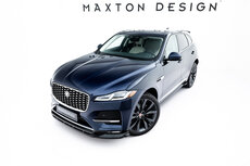 Maxton Design Jaguar F Pace R Sport MK1 Facelift Splitter Voorspoiler Spoiler Versie 1