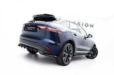 Maxton Design Jaguar F Pace R Sport MK1 Facelift Rear Diffuser Vertical Bar Versie 1
