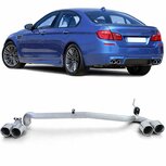 4 X Sport Uitlaat RVS Systeem Voor Bmw F10 F11 520 525 528 530