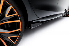 Maxton Design Cupra Leon ST / Hatchback Aero Mk1 / Mk1 Facelift Side Skirts Diffusers Pro Street + Flaps