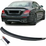 Spoiler Achterklep Voor Mercedes E Klasse W213 Sedan AMG Look Glans Zwart Duck Tale