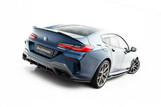 Maxton Design Bmw 8 Serie M Pack Grand Coupe G16 Rear Splitter Vertical Bar V2