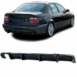 bmw-5-serie-e39-m-pakket-sport-diffuser-zwart-glans