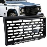 Grill-Land-Rover-Defender-LD 90-110-Glans-Zwart
