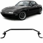 Aluminium-Veerpootbrug-Voor-Mazda-MX5-NA-NB-Zwart