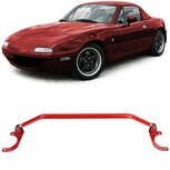 Aluminium-Veerpootbrug-Voor-Mazda-MX5-NA-NB-Rood