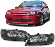 Koplampen-Zwart-Peugeot-306-E-keur-Plug-Play