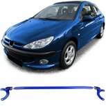 Aluminium-Veerpootbrug-Voor-Peugeot-206-Blauw
