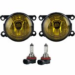 Mistlampen-Geel-Voor-Peugeot-107-207-307-407-4007-607