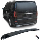 Mercedes-Vito-Viano-W639-Achterklep-Spoiler-Cap-Glans-Zwart