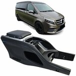 Middenconsole-Koelbox-Voor-Mercedes-V-Klasse-W447-USB-Draadloos-Laden-Ambient-Light
