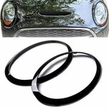 Koplamp-Ringen-Mini-Cooper-F55-F56-F57-2014-2018-Zwart-Glans