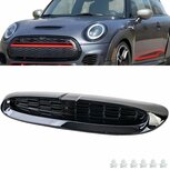 Motorkap-Luchtinlaat-Mini-Cooper-S-SD-F54-F55-F56-F57-2014-2021-Zwart-Glans-Honingraat