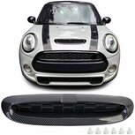 Motorkap-Luchtinlaat-Mini-Cooper-S-SD-F54-F55-F56-F57-2014-2021-Carbon-Look-Honingraat