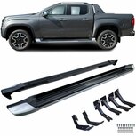 Volkswagen-Amarok-Side-Steps-ZIlver-Zwart