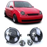 Volkswagen-Lupo-6X-Koplampen-Koplamp-Set-Smoke-Glas-+-Knipperlichten