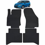 Rubberen-Automatten-Volkswagen-Touran-5T-All-Weather-Vloermatten-Zwart
