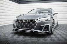 Maxton Design Audi S5 / A5 F5 S-line Facelift Spoiler Splitter Versie 1