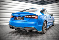 Maxton Design Audi A5 S Line F5 Facelift Rear Splitter Vertical Bar Versie 1