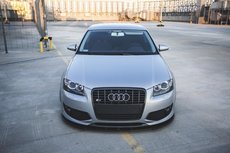 Voorspoiler Spoiler Geschikt  Voor Audi S3 8P 2006 t/m 2008 3-drs en Sportback