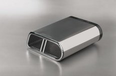 Uitlaatsierstuk RVS ZZ 155 R