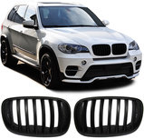 Passend Voor Bmw X5 E70 Sport Nieren / Grill Mat Zwart