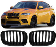 Passend Voor Bmw X6 E71 Sport Nieren / Grill Mat Zwart